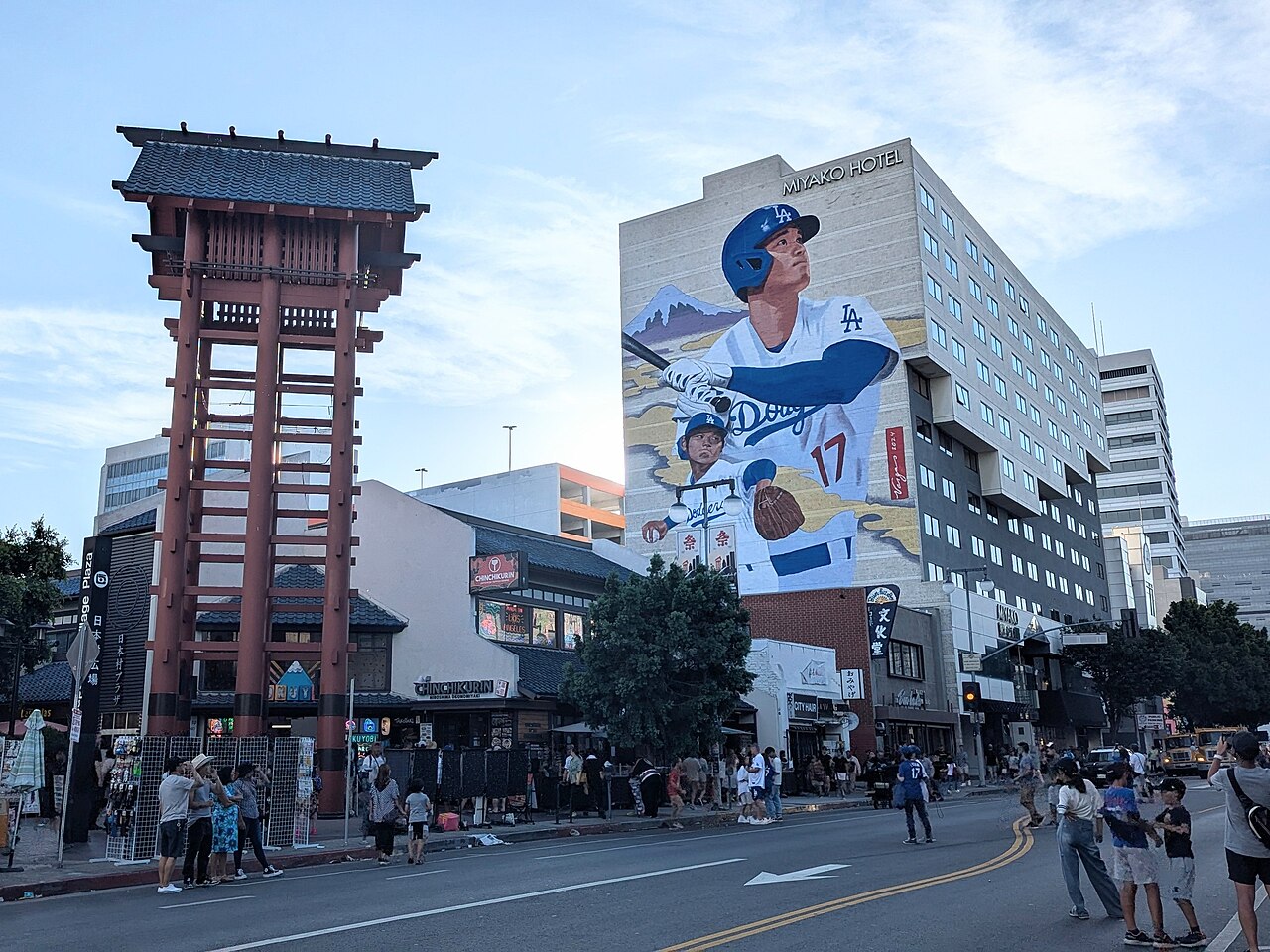 L.A. Rising, the Shohei Ohtani mural, Little Tokyo